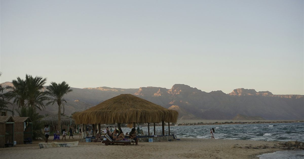 Beach and sea at Nuweiba